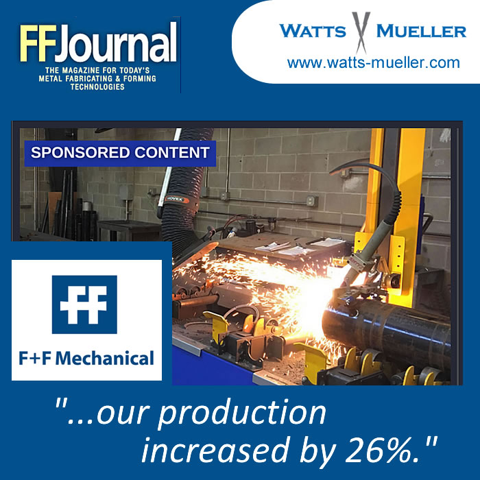 F+F Mechanical Customer Story Update with a W-244 Machine