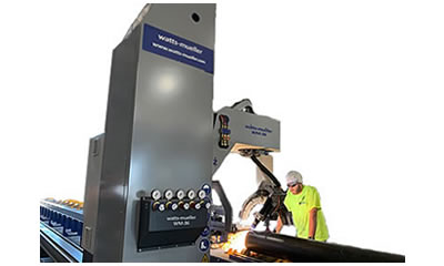 Steel Pipe Cutter Machine - Alberta